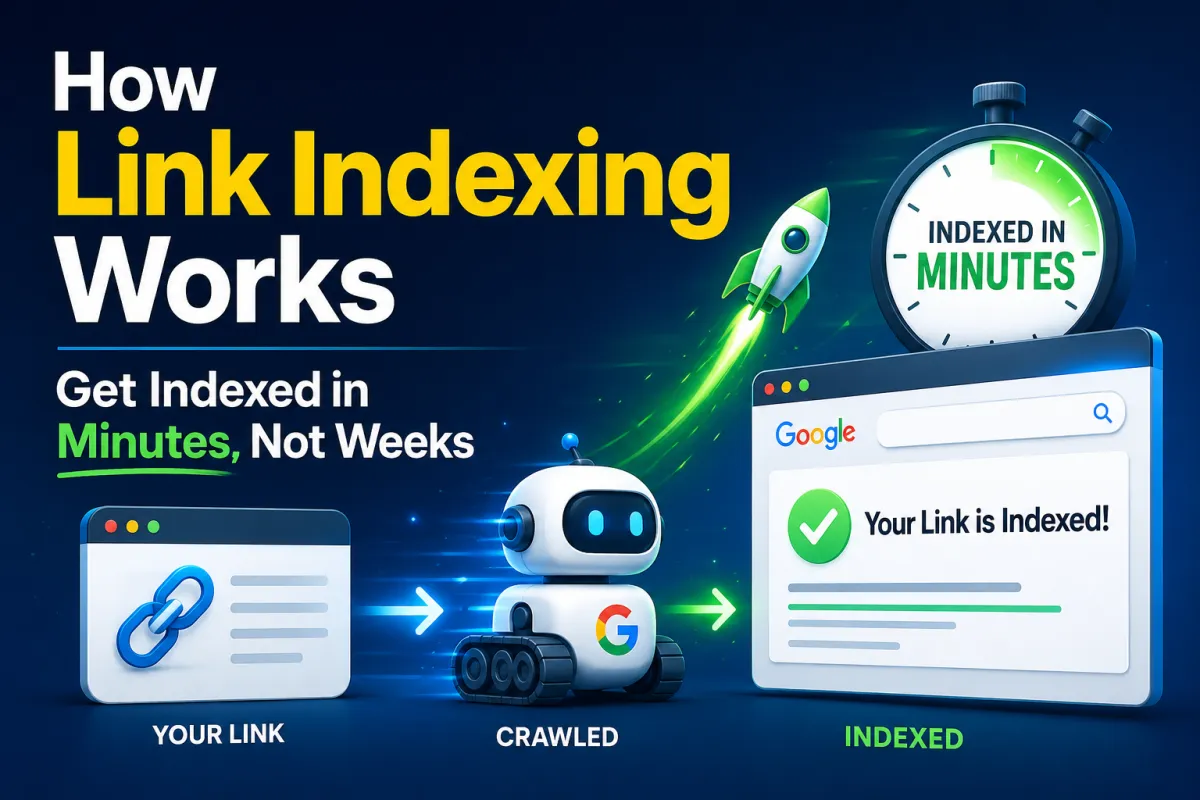 How Link Indexing Works — Get Indexed in Minutes, Not Weeks